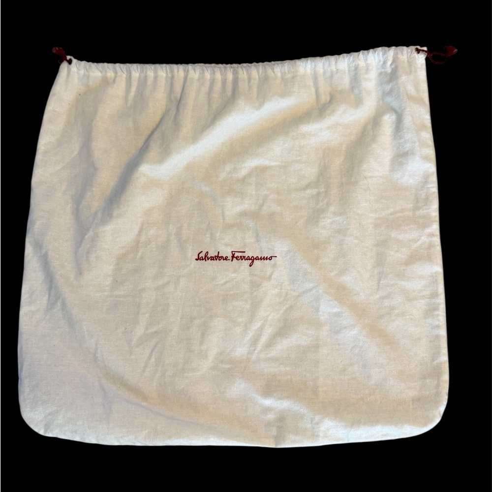 Salvatore Ferragamo Dust Bag with Red Logo